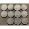 Image 1 : Canadian 25-cent Pieces 80% Silver 64.13 Grams