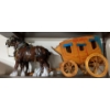Image 1 : Wells Fargo Horse Drawn Wagon 24L Equestrian Wild West