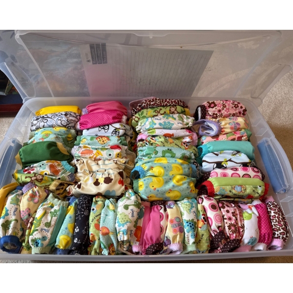 Handmade Double Lined Cloth Diapers & Safety Bed Rail 