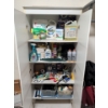 Image 2 : Pantry Cabinet 7ft Tall w/ Contents & Electric Driver - Garden Chemicals Butane Bungy Cords & more
