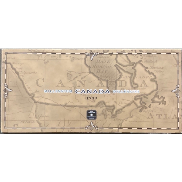 1999 Millennium Canadian Quarter Set