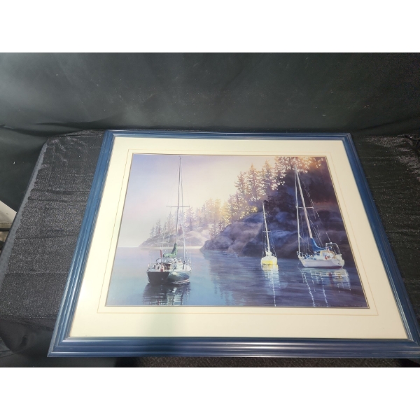Framed and Signed Print " Serenity "