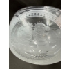 Image 1 : Intaglio Carved Double Lion Crystal Bowl 3.5 x 4,5