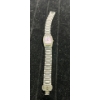 Image 1 : Citizen Eco-Drive Silvertone White Mother Pearl & Crystal Dress Watch (not working)