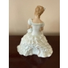 Image 2 : Porcelain Figurine of Seated Ballerina Tying Shoes