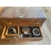 Image 3 : Antique Wood Dresser with Tools