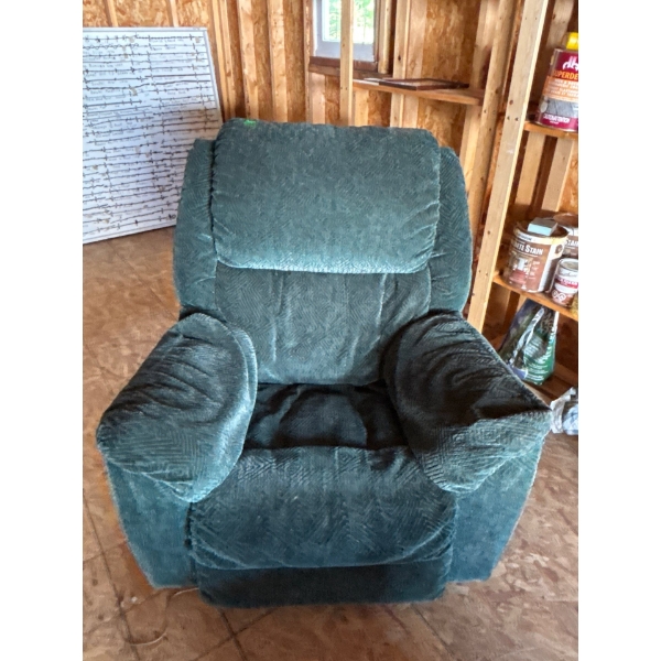 Green Rocking Chair and Recliner  