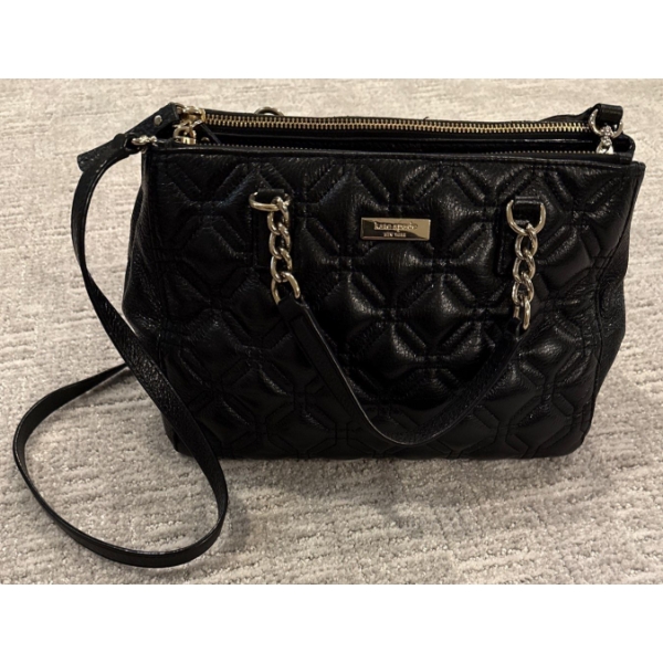 Kate Spade Ladies Handbag - Chain Handles Diamond Tufting