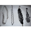 Image 3 : Black & White Ladies Fashion Accessories - Beads Shells Bangles & More