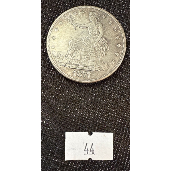 1877 United States Trade Dollar - Silver