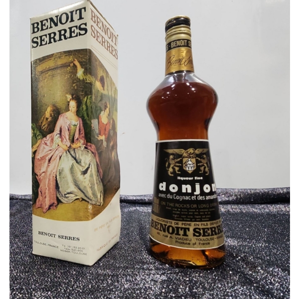 Vintage Benoit Serres "Donjon" Liqueur, 1970's with Original Box, Sealed.