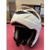 Image 3 : white AGV Longway 2 motorcycle helmet.

