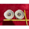 Image 1 : Needlepoint Cross Stitch Pieces, 1970 (Diameter 4.5" Inches Before Frame)