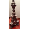 Image 2 : Tall Art Nouveau Style Solid Metal Lamp, ~ 6 Feet Tall 