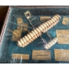 Image 4 : Large Shadow Box Containing Models Of Antique Aircraft & More 42x15