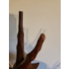 Image 2 : Wooden Gazelle Carvings Small 8 T, Tall 12 T (Two Have Chipped Antlers as Shown)