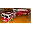 Image 4 : Vintage Steel Tonka Hook & Ladder Fire Truck w/ Edmonton Eskimos Collectible Toy