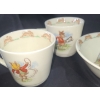 Image 4 : Royal Doulton "Bunnykins" Dinnerware- Largest Plate 8.5" Diameter, Mugs, Bowls