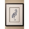 Image 1 :  “Blue Heron” signed by artist April White 11 W 13.5 L
