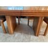 Image 5 : Table w/ 6 Chairs (Table & Chairs Only, Leaf Missing, A Couple Chair Hinges Loose) - 41W, 66D, 29T 