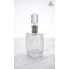 Image 4 : Art Deco Decanter With Silver Stem ( 830s ) 10''INCHES IN HEIGHT