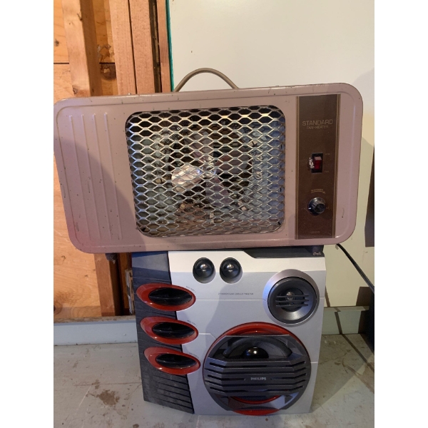 Standard Fan Heater w/ Philips 2' Ferro Fluid Cooled Tweeter