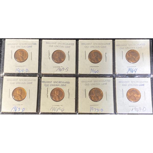 Brilliant Uncirculated American Penny Collection