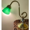 Image 2 : Vintage Desk Lamp - Brass & Emeralite 16T