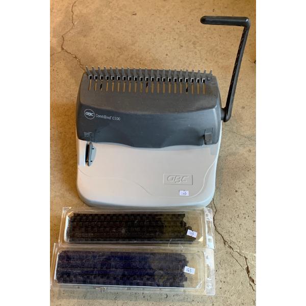 CombBined C100 Manual Binding Machine w/ Accessories