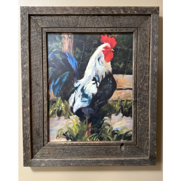 Rooster Print by St. Clair - 17W, 20T