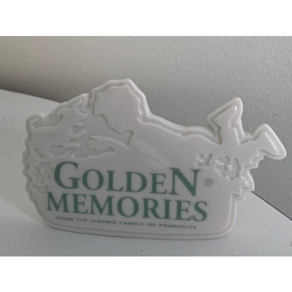  LLADRO  Porcelain 'Golden Memories' Plaque  Glossy - 4L 