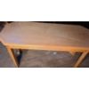 Image 1 : - Wooden Side Table w/ Light Finish 41.5 W, 18 D, 20 T
