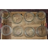 Image 4 : 18 Clear Glass Canning Jars and Lids/Caps Bundle