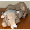 Image 2 : Lladro Porcelain Decorative Cattle 7W (quantity 2) 1987