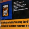 Image 2 : Power Fist 40 Foot Retractable Tri- Plug Cord Reel 