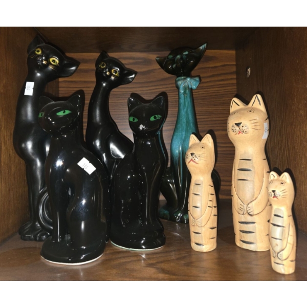 Ceramic Cats Collection 