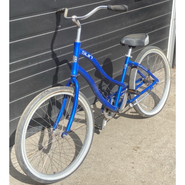 Sun Drifter Single-Speed Cruiser Bicycle Blue