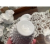 Image 4 : Vintage Fenton Hobnail Milk Glass Footed Candle Holder Bowl. And 2 small ashtrays and candy dish