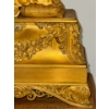 Image 6 : Gilded Bronze Mantle Clock / Pendule 18T