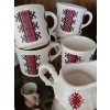 Image 5 : Ukrainian Cupware, Psyanka, Teapot, Teacup & Saucer, Sugar Dish and More! (Elsies Exclusive) 