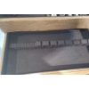 Image 2 : Imperial Korea Stainless Steel 2 Tone Cutlery and Storage Box 17 W, 11.5 D, 6.5 T 