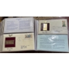 Image 5 : Golden Replicas Of United States Stamps in An Album 22K Gold Surface 