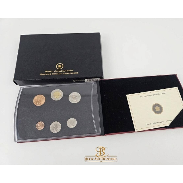 2013 Royal Canadian Mint Specimen Coin Set in Original Packaging