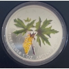 Image 2 : 2005 Canadian $5 Coloured Silver Maple Leaf Coin 99.99% Silver 1 Oz