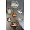 Image 1 : 1977 Canadian Specimen Set With 50% Silver Dollar 23.33 Grams