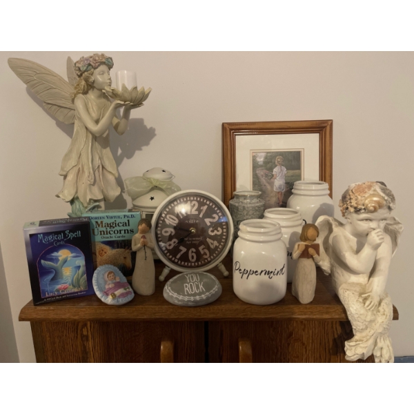 Two Willow Tree's Loving Angel & Love Of Learning w/ Fairies Decor & More!