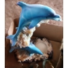 Image 2 : Decor Including: Dolphin Statue 7 T, Dolphin Plate, Pair of Candle Holders and More!