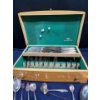 Image 2 : Silver Plated Cutlery Set in Felt Lined Box 