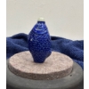 Image 1 : Blue Fish Porcelain Snuff Bottle with Spoon  3H 