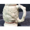 Image 10 : Various Beer Steins and Bar Tools in Carry Case ( Duck Stein has some damage)